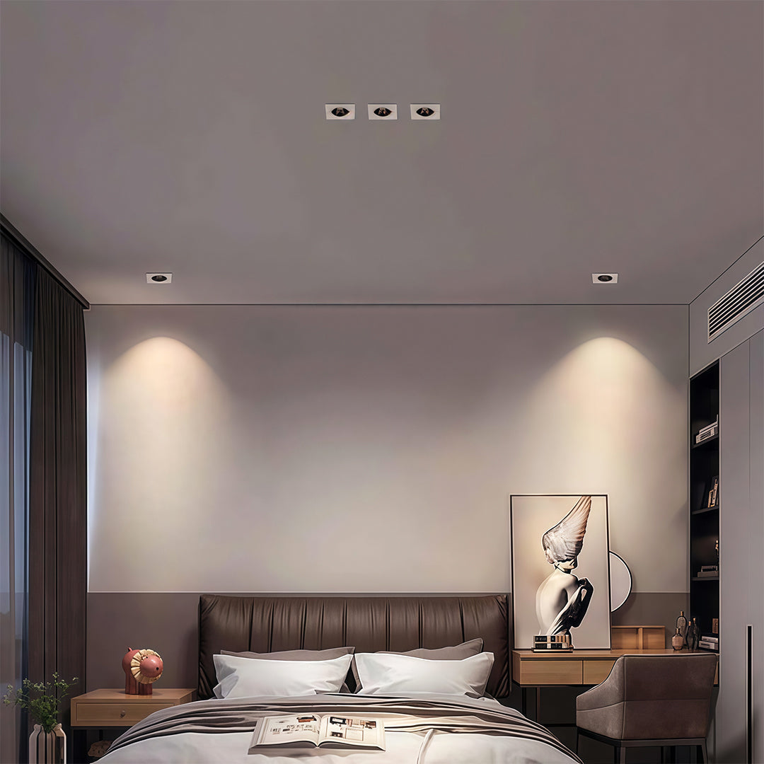 Square Recessed Downlight LED Aluminum LED Light