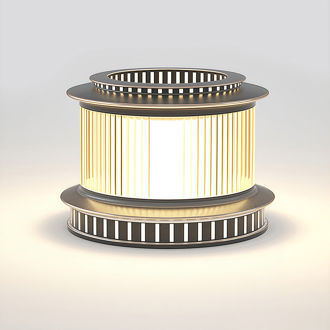 Stainless Steel Pillar Lights Modern Minimalist LED Light
