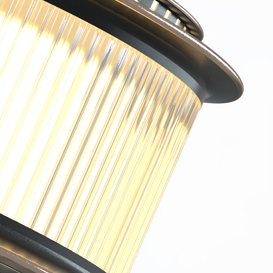 Stainless Steel Pillar Lights Modern Minimalist LED Light