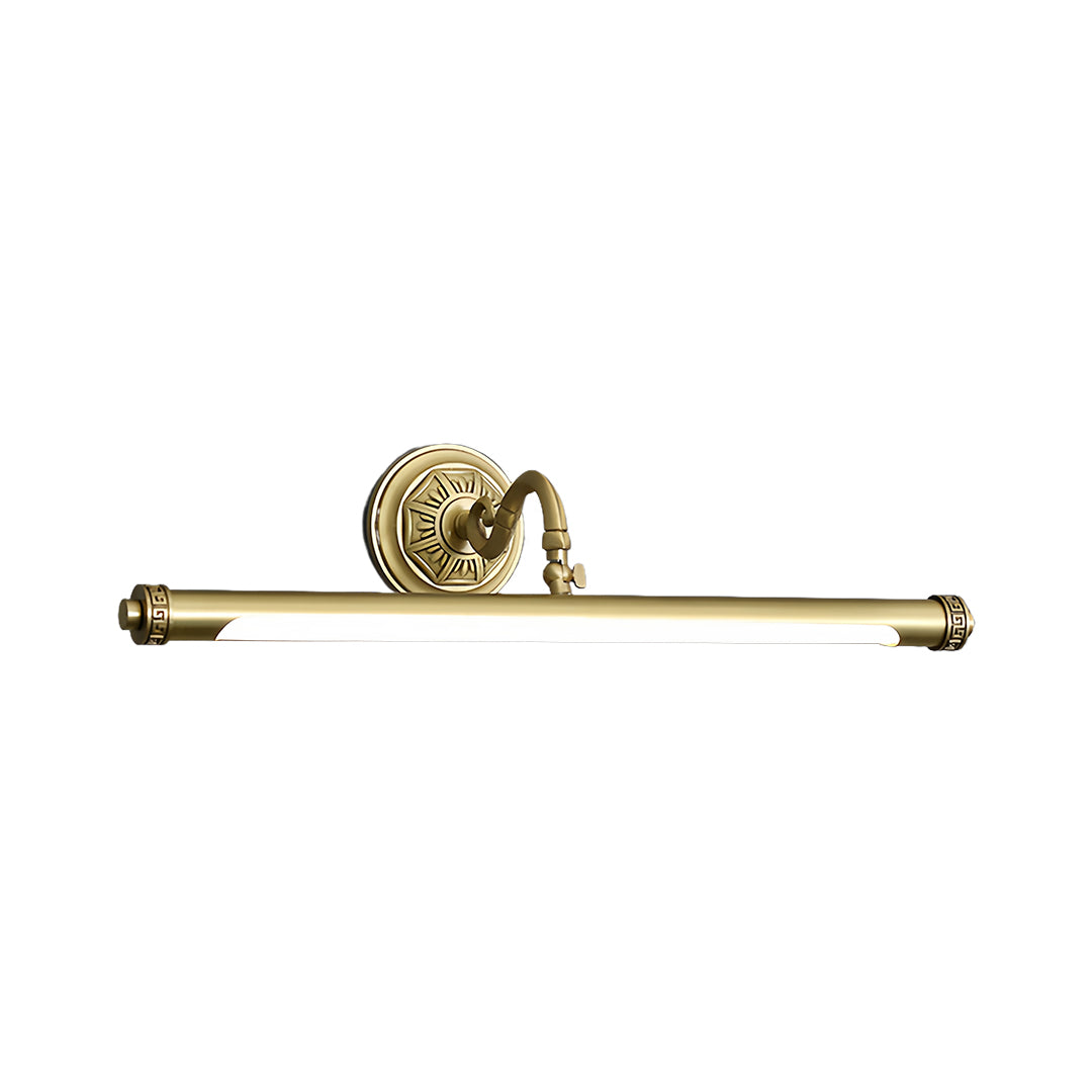 Gold Bathroom Vanity Light European Pure Copper Mirror Wall Light