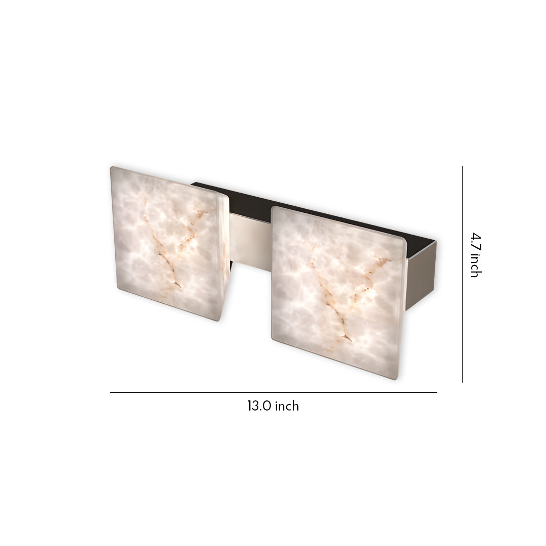 Stone Wall Sconce Lighting Modern Metal Aluminum Lamp