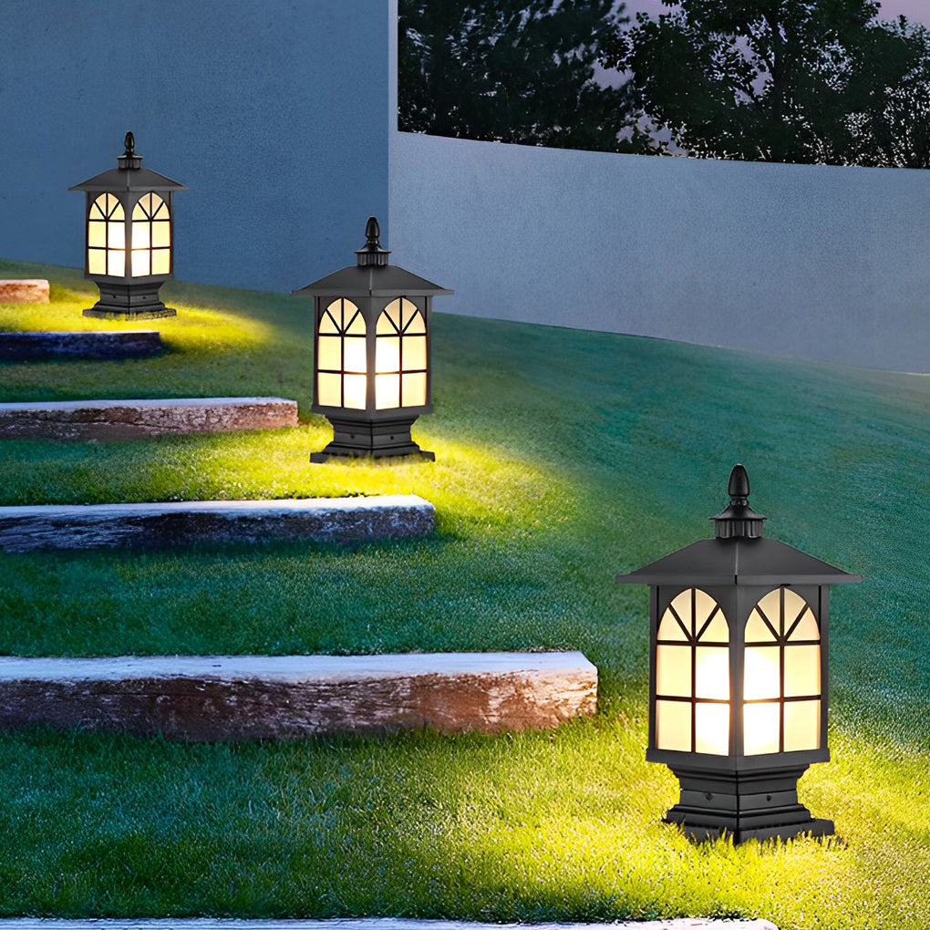 Street Light Pillar Retro Creative Waterproof Modern Outdoor Light