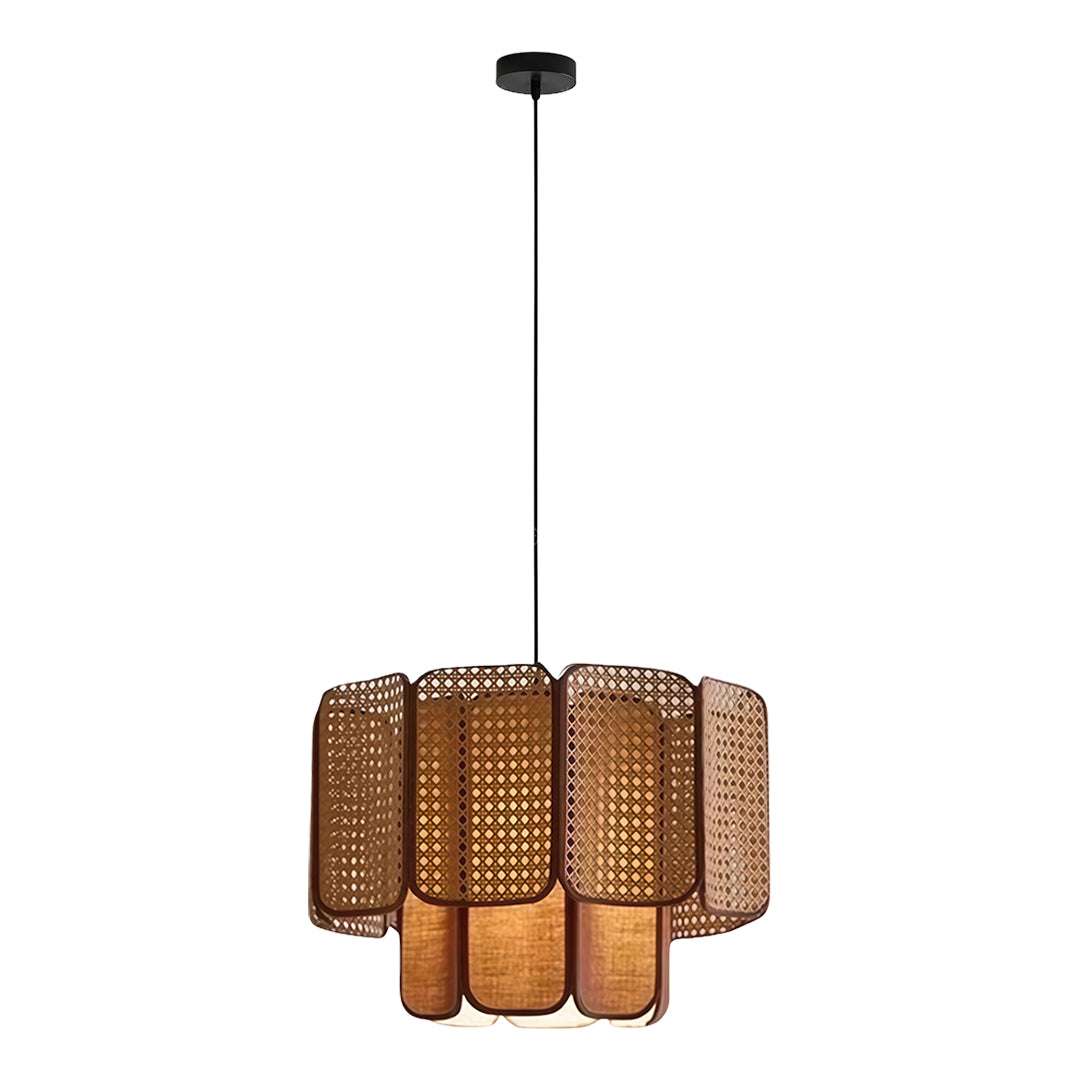 Bamboo Pendant Lights Japanese Zen Rattan Ceiling Light