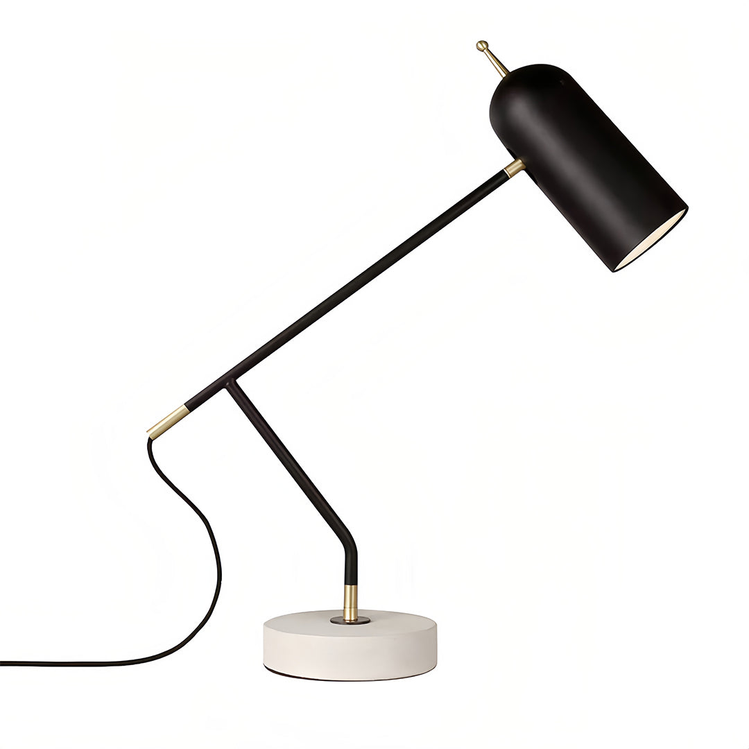 Black Desk Lamps Modern Minimalist Elegant Office Marble Reading Lamp