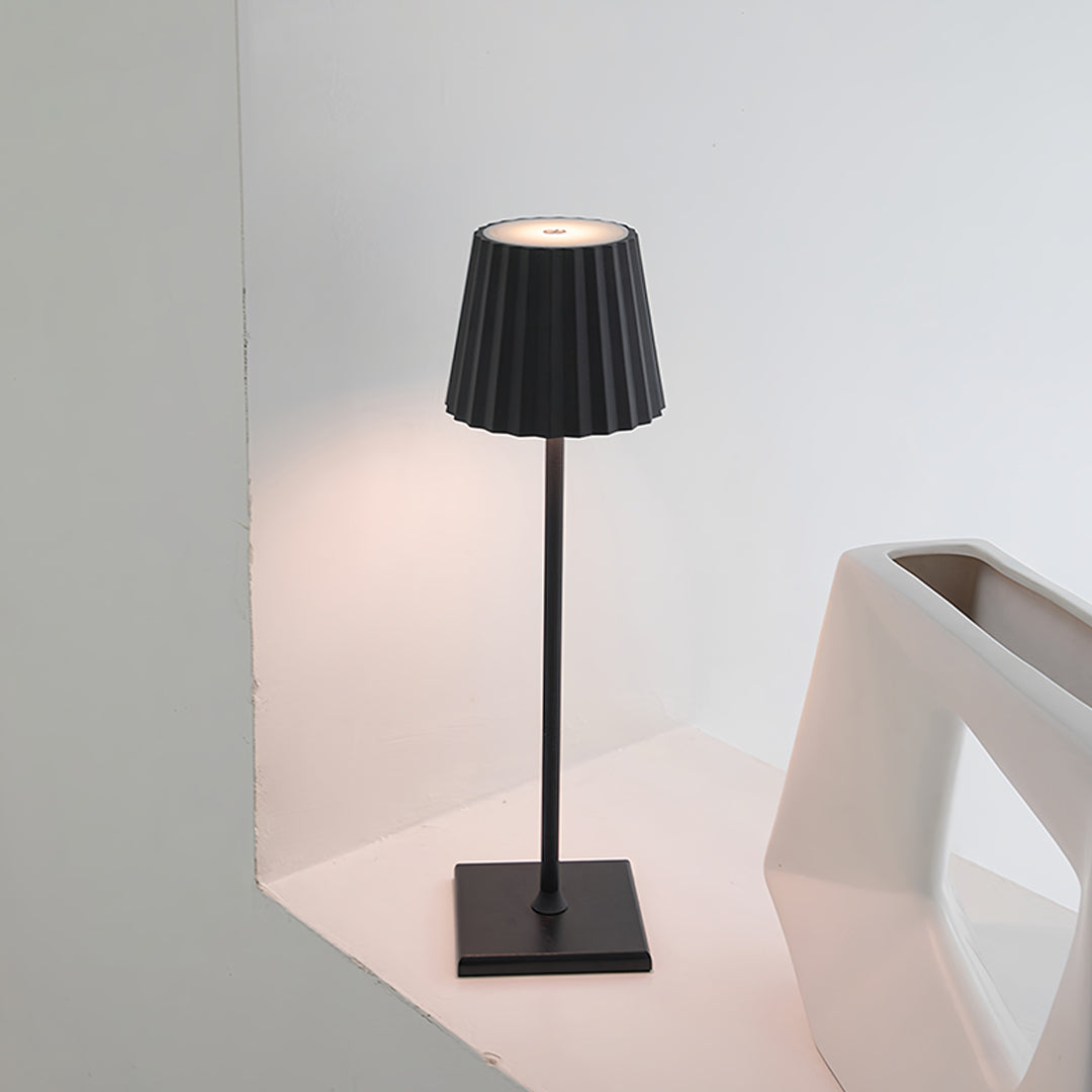 Modern Metal Table Lamp Rechargeable Touch Cordless Buffet Lamps