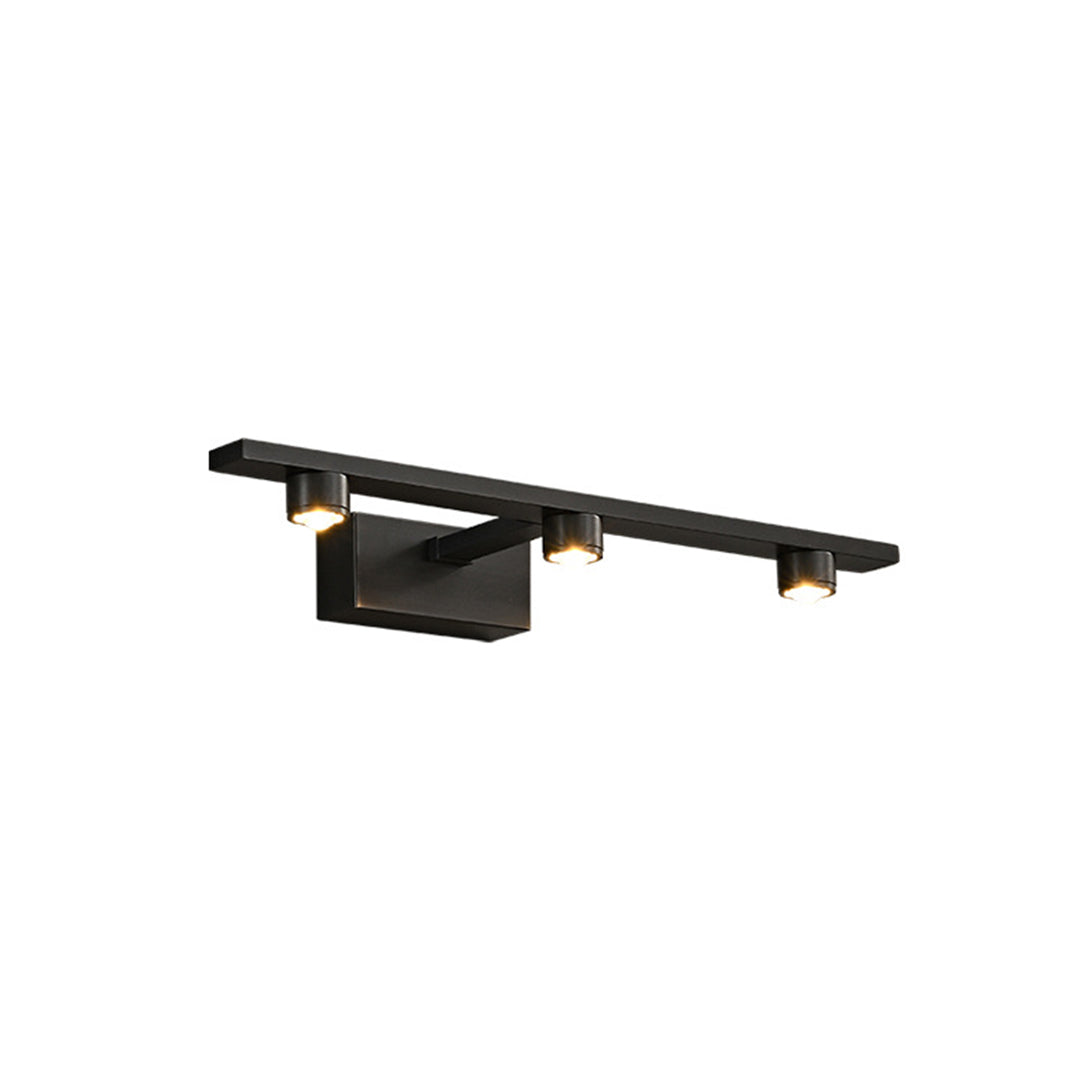 Black Vanity Lights For Bathroom Minimalist LED Mirror Cabinet Light