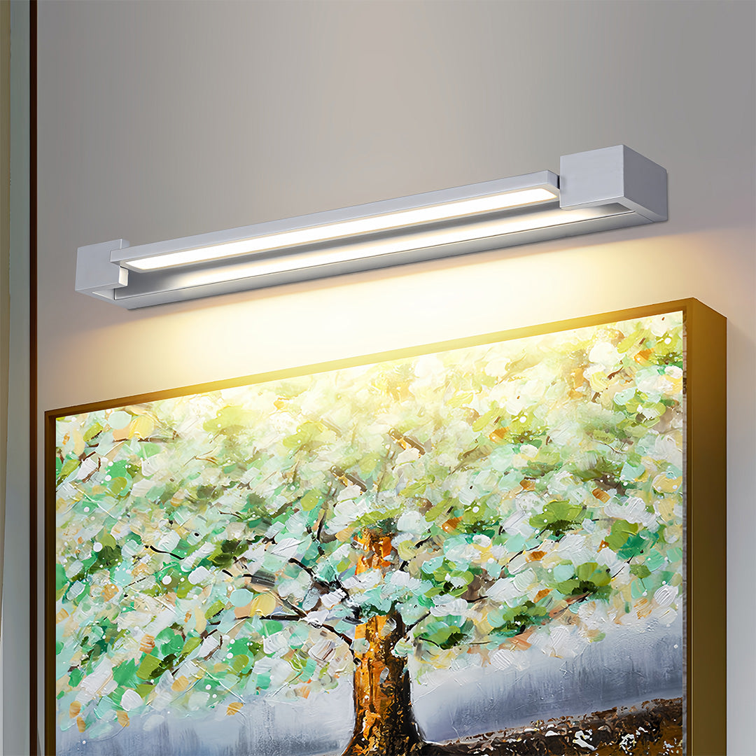 Chrome Bathroom Vanity Light Modern Makeup Modern Mirror Wall Light