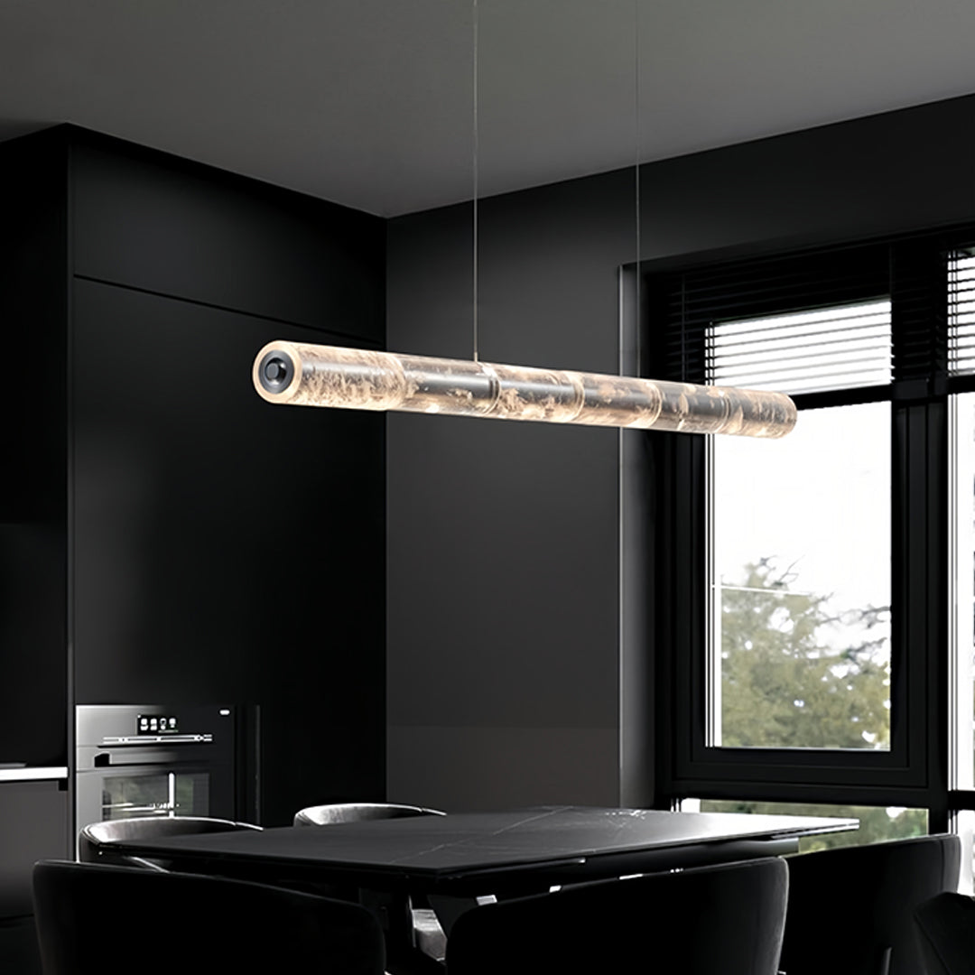 Crystal Light Pendants Modern Minimalist Linear Pendant Light