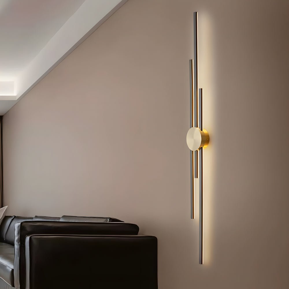 Modern Linear Wall Sconce Minimalist LED Integrated Light