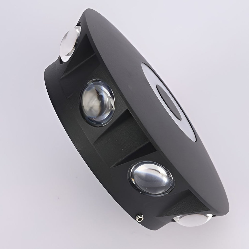Sunflower LED Wall Light Round Modern Waterproof LED Light