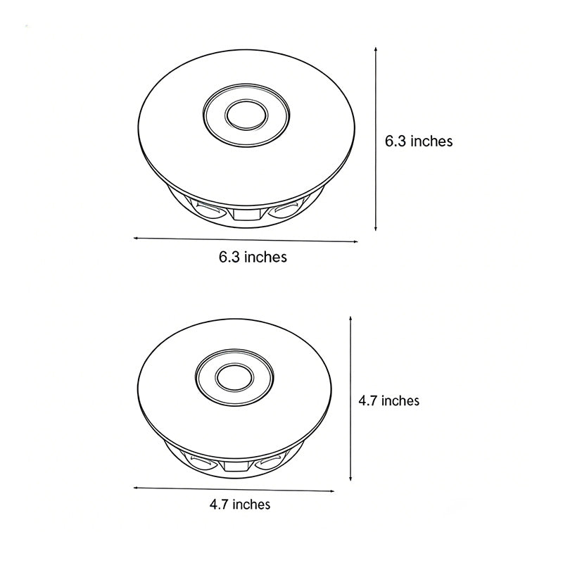 Sunflower LED Wall Light Round Modern Waterproof LED Light