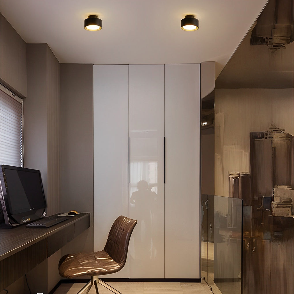 Surface Mounted LED Downlight Round Aluminum Ceiling Light