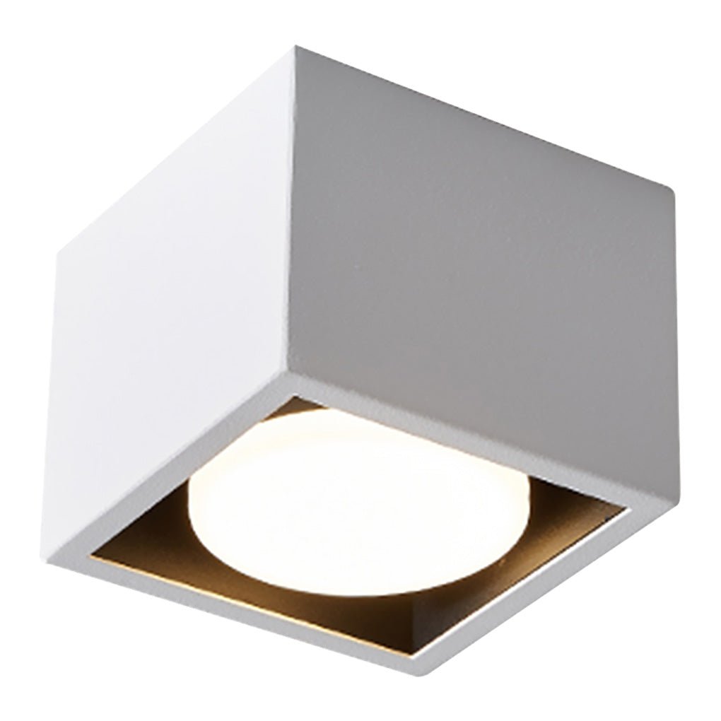 Square Recessed Downlight Minimalist Adjustable Iron Light