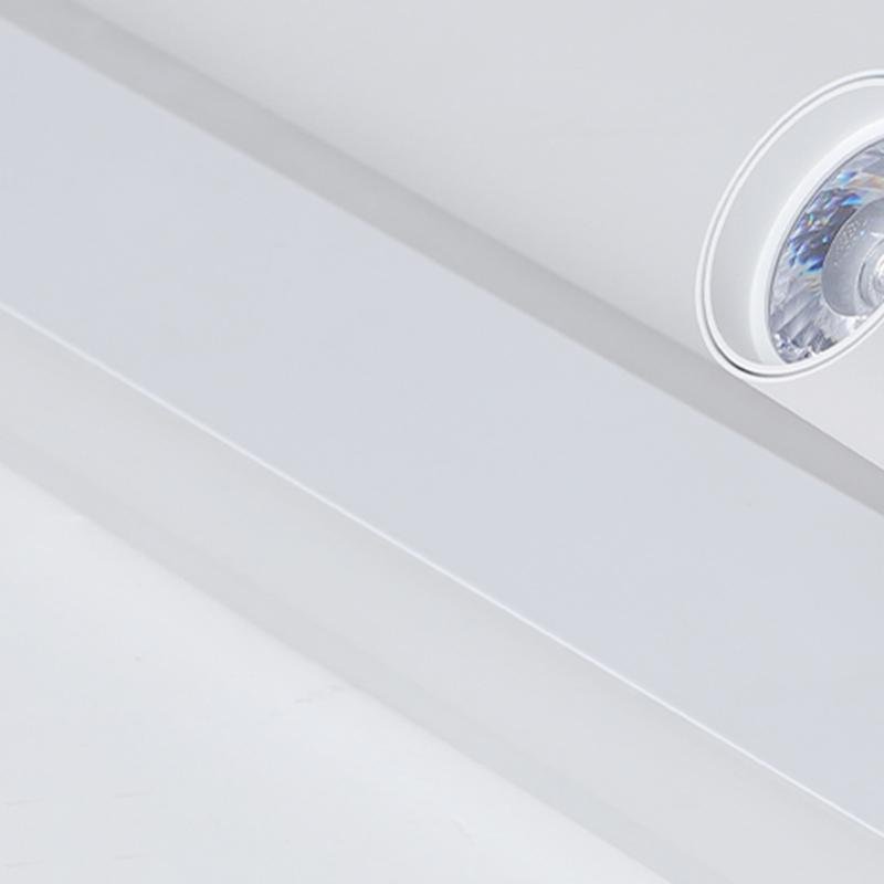 Surface Mounted Spotlights Modern Streamlined Oval Ceiling Light
