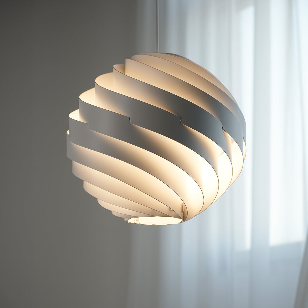Swirl Pendant Light Nordic Creative Art Turbine Ceiling Light