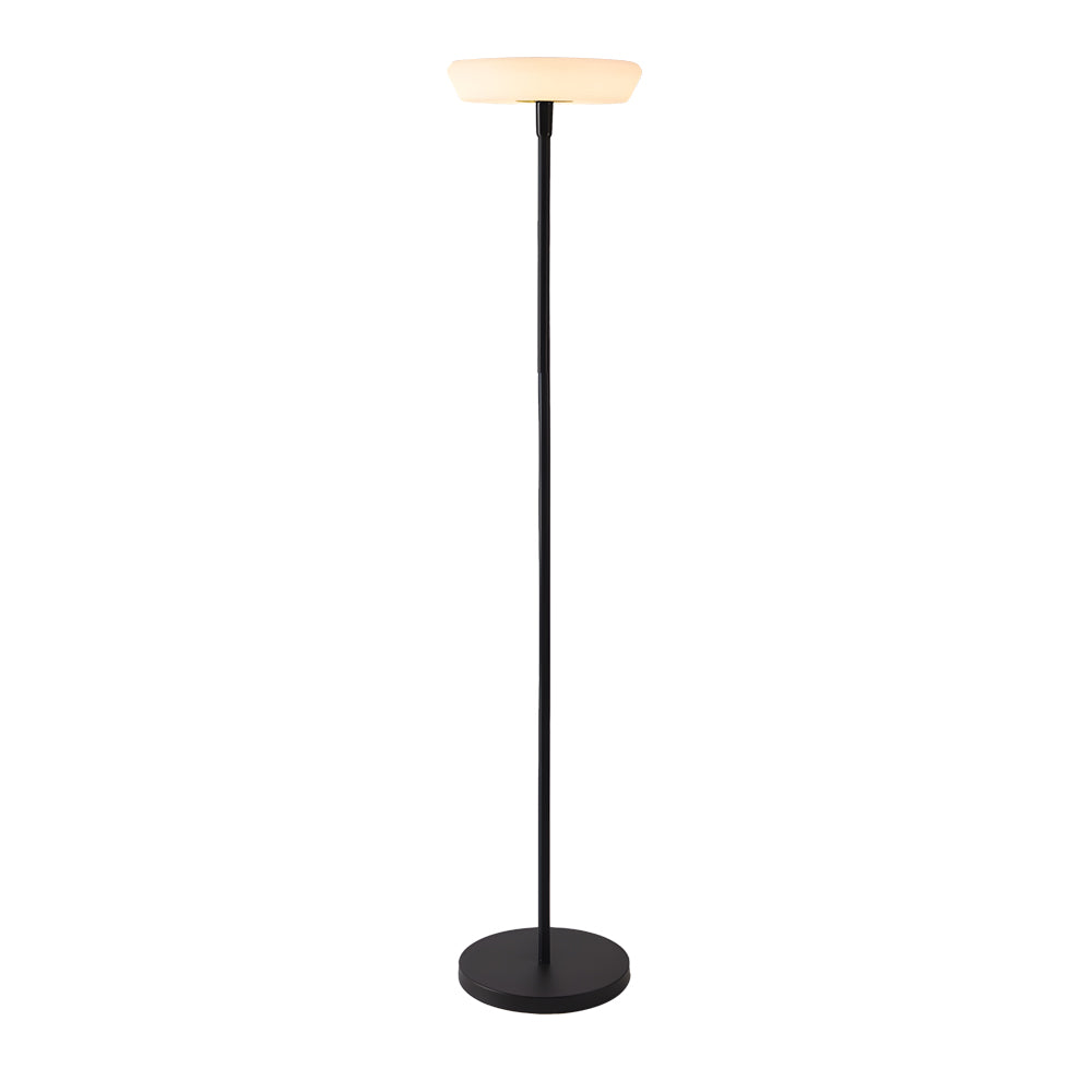 USB Waterproof Solar Halo Floor Lamp Modern Minimalist Outdoor Lighting