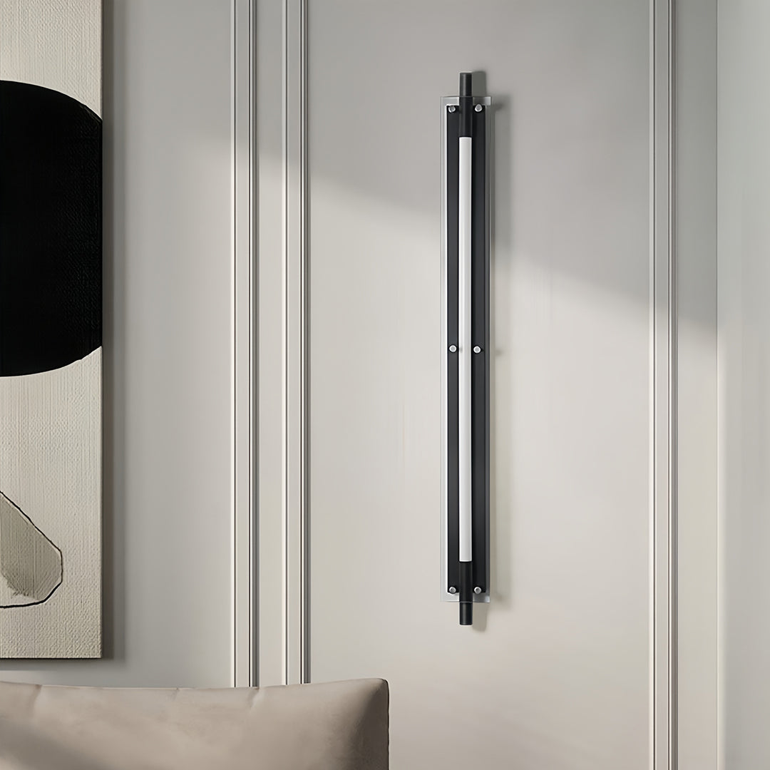 LED Wall Strip Lights Black for Hallways Up-Down Linear Lamp