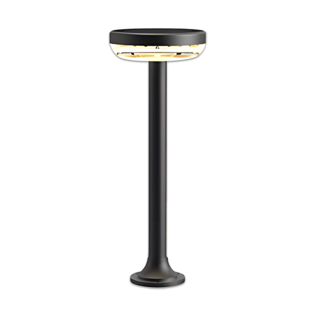 Path Light Solar Outdoor Waterproof Black Mater Light