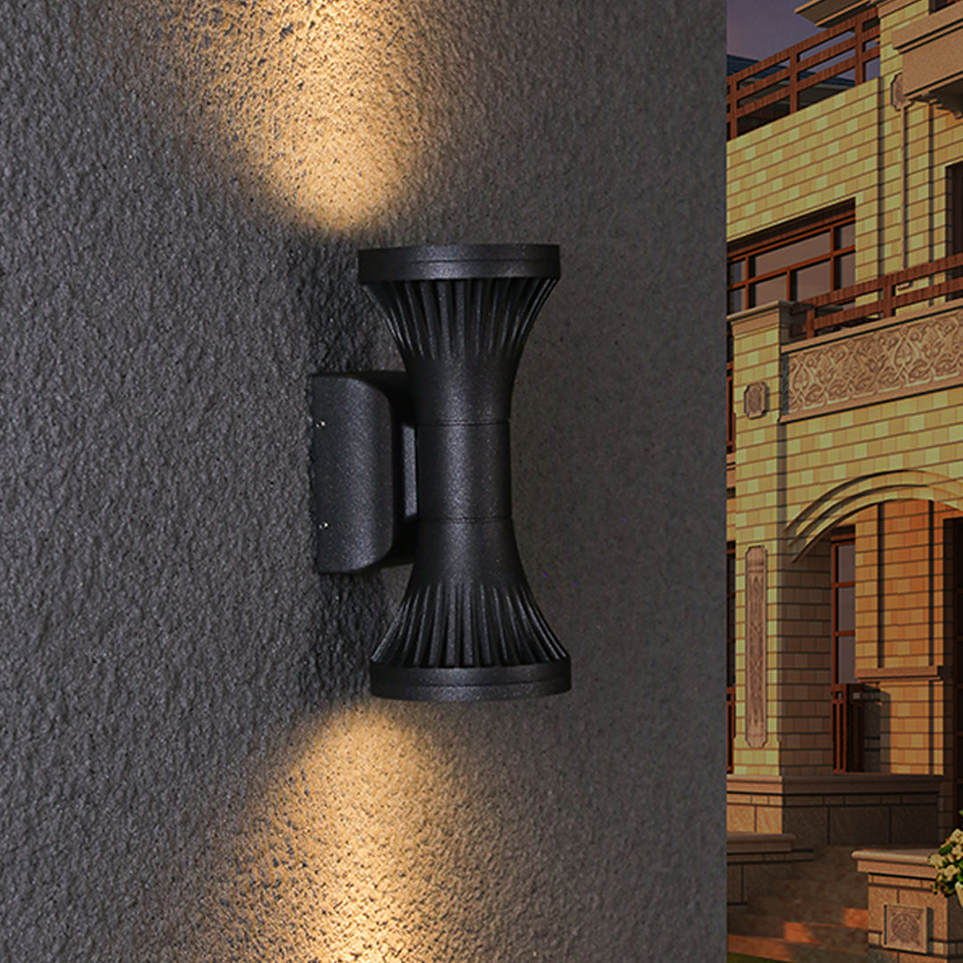 Die-cast Aluminum Outdoor Wall Lighting Fixtures Waterproof Minimalist Nordic Light