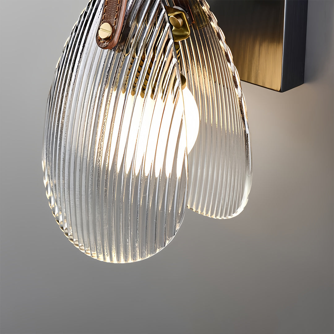 Hanging Glass Pendant Lights Nordic LED Pearl Shell Ceiling Light