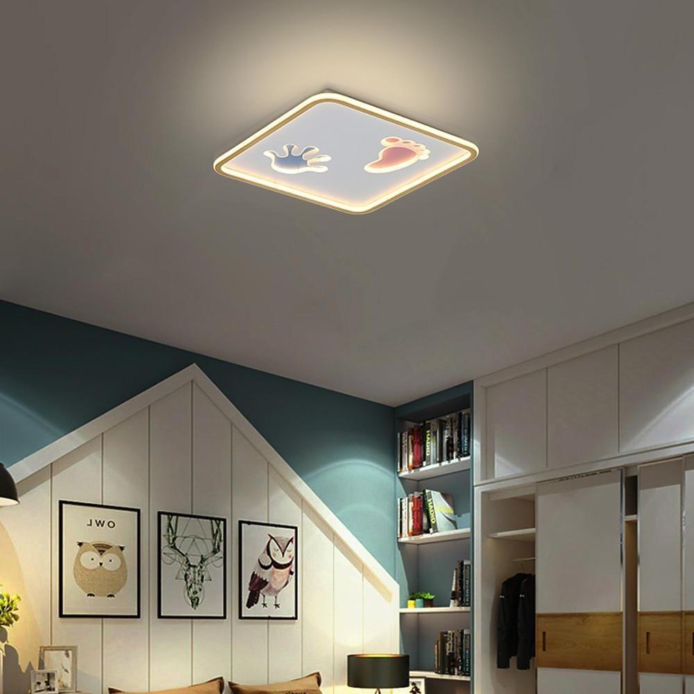 Hand and Foot Print LED Modern Flush Mount Lighting Ceiling Lights