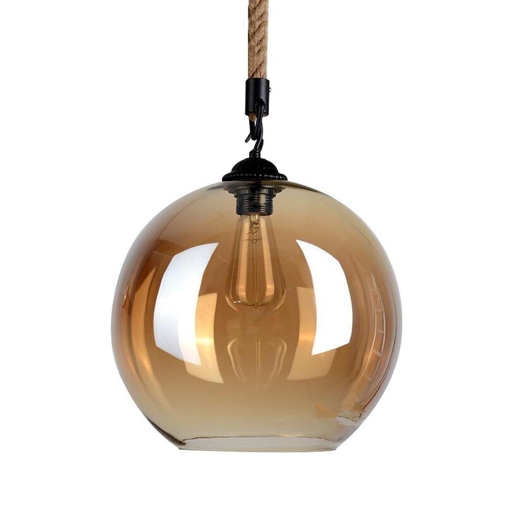 Electroplated Glass Globe Design LED Modern Pendant Lighting