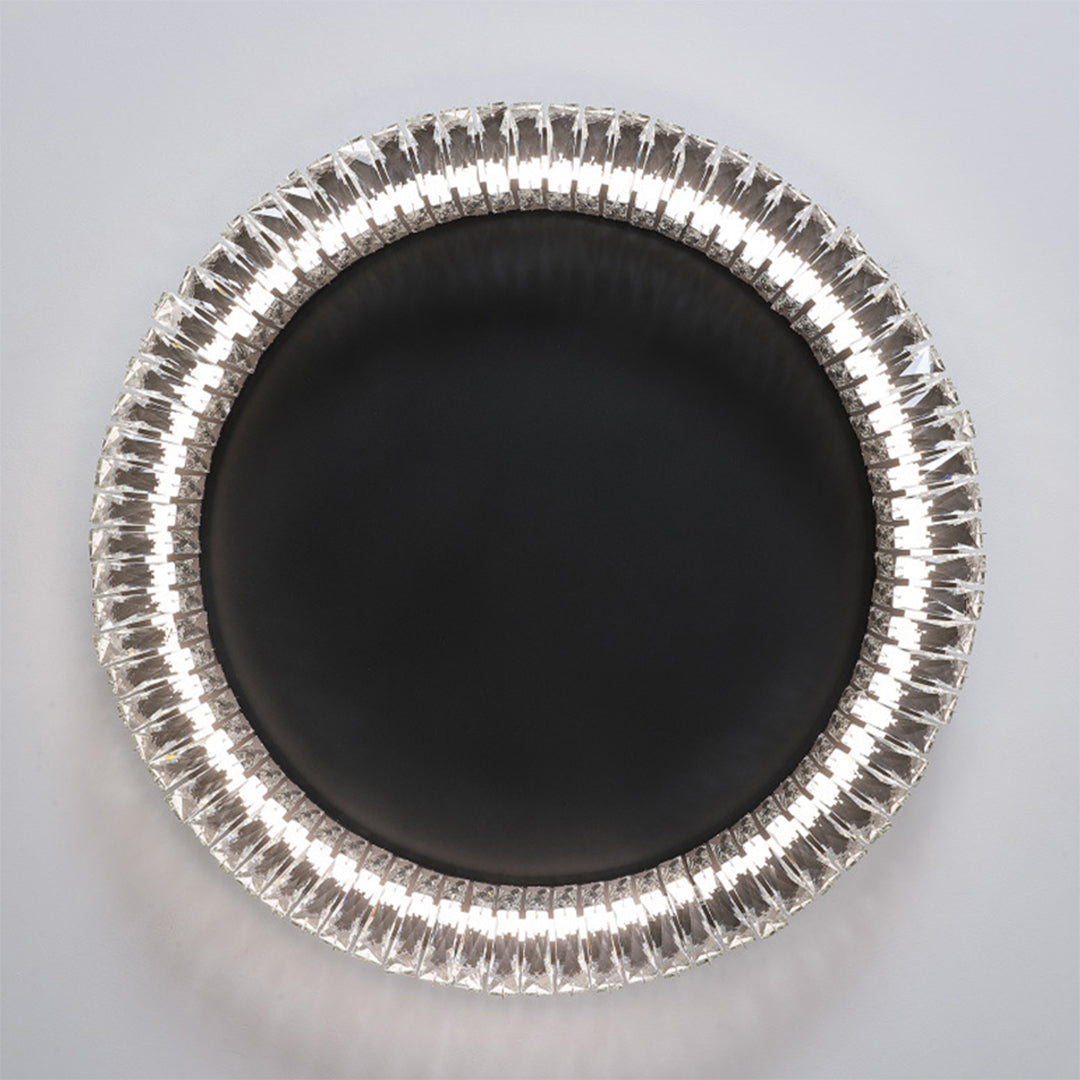 Black Ceiling Flush Mount Light Italian LED Round LED Lamp