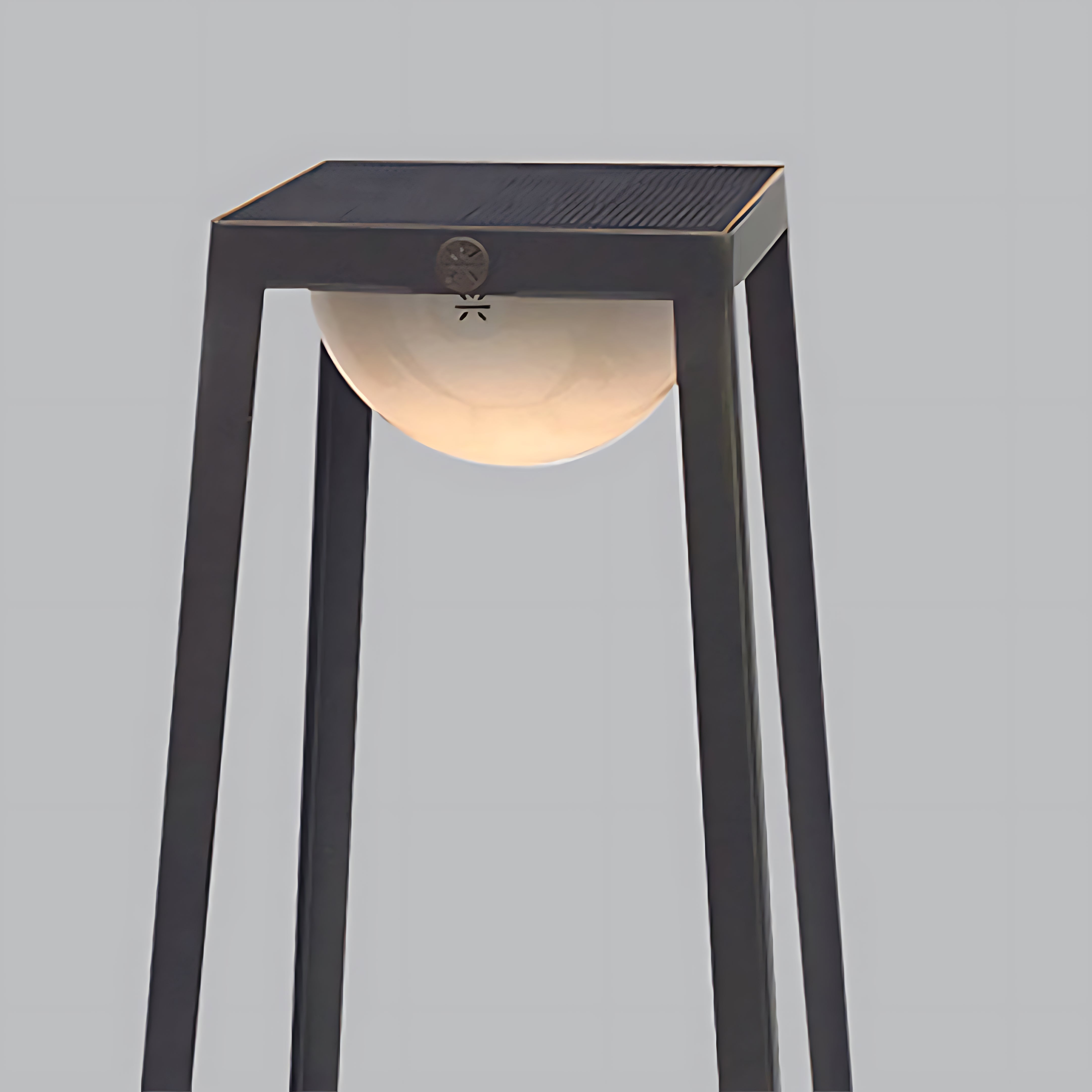 Metal Frame Outdoor Floor lantern Waterproof Garden Lighting