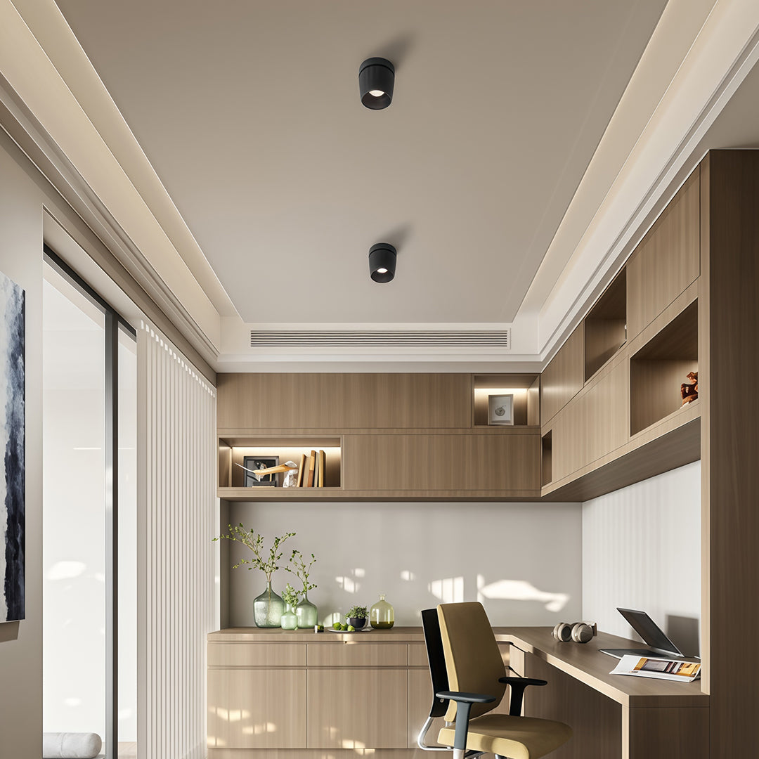 Rotating Spotlight Anti-Glare COB Surface Mount Aluminum Light