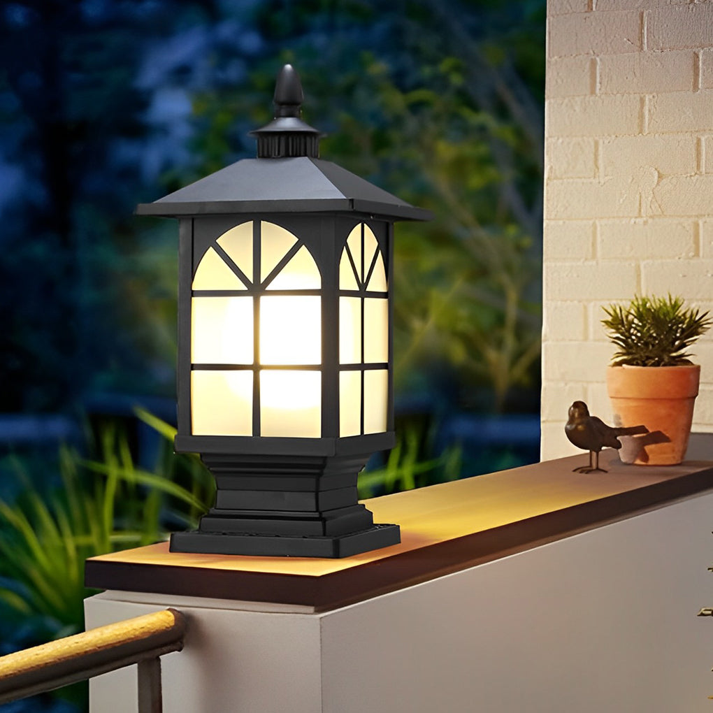 Street Light Pillar Retro Creative Waterproof Modern Outdoor Light