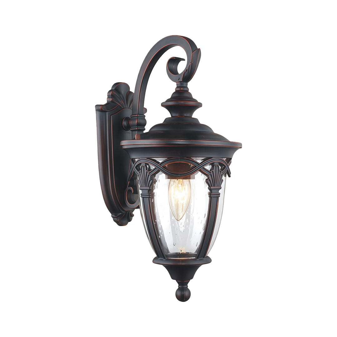 Unique Outdoor Sconce Decorative Waterproof Black Aluminum Lamp