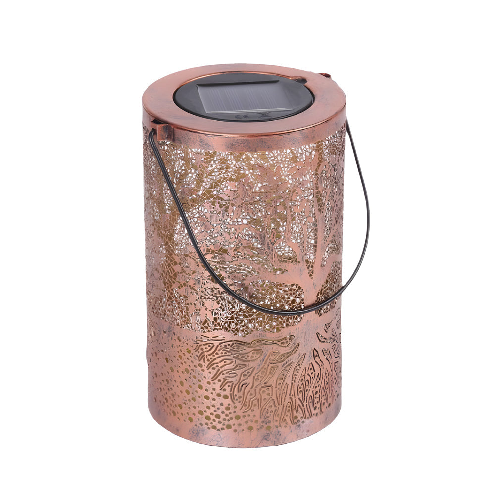 Tree of Life Lantern Portable Waterproof Solar Light