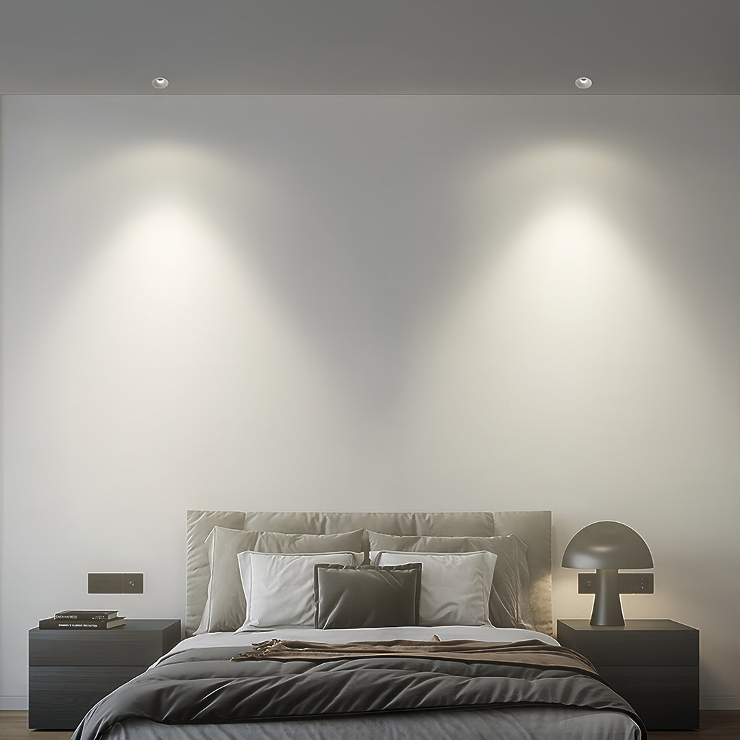 Trimless Recessed Downlights Round Spot Integrated LED Ceiling Light