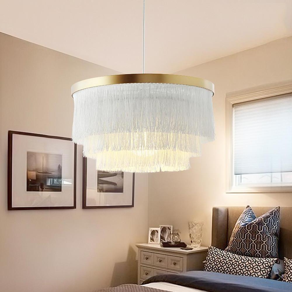 Gradated Drum Shade Chandeliers LED Contemporary Chandeliers