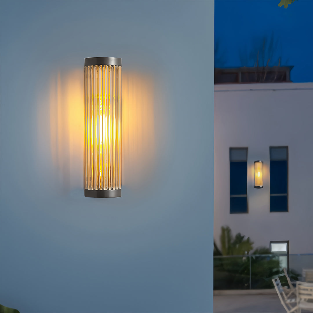 Outdoor Wall Led Light Outdoor Elegant Cylinder Waterproof Garden Lamp