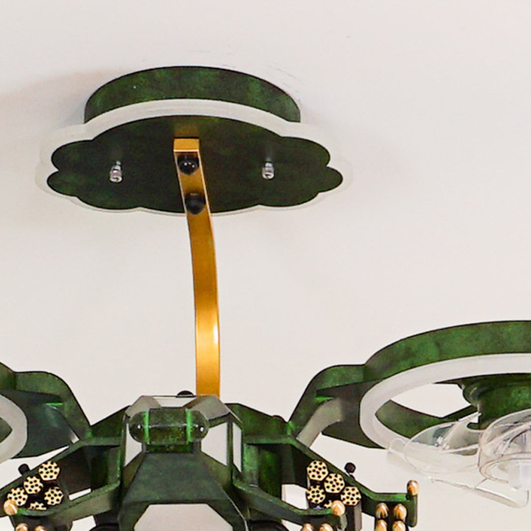 Airplane Ceiling Fan With Light Children LED Ceiling Fan Light