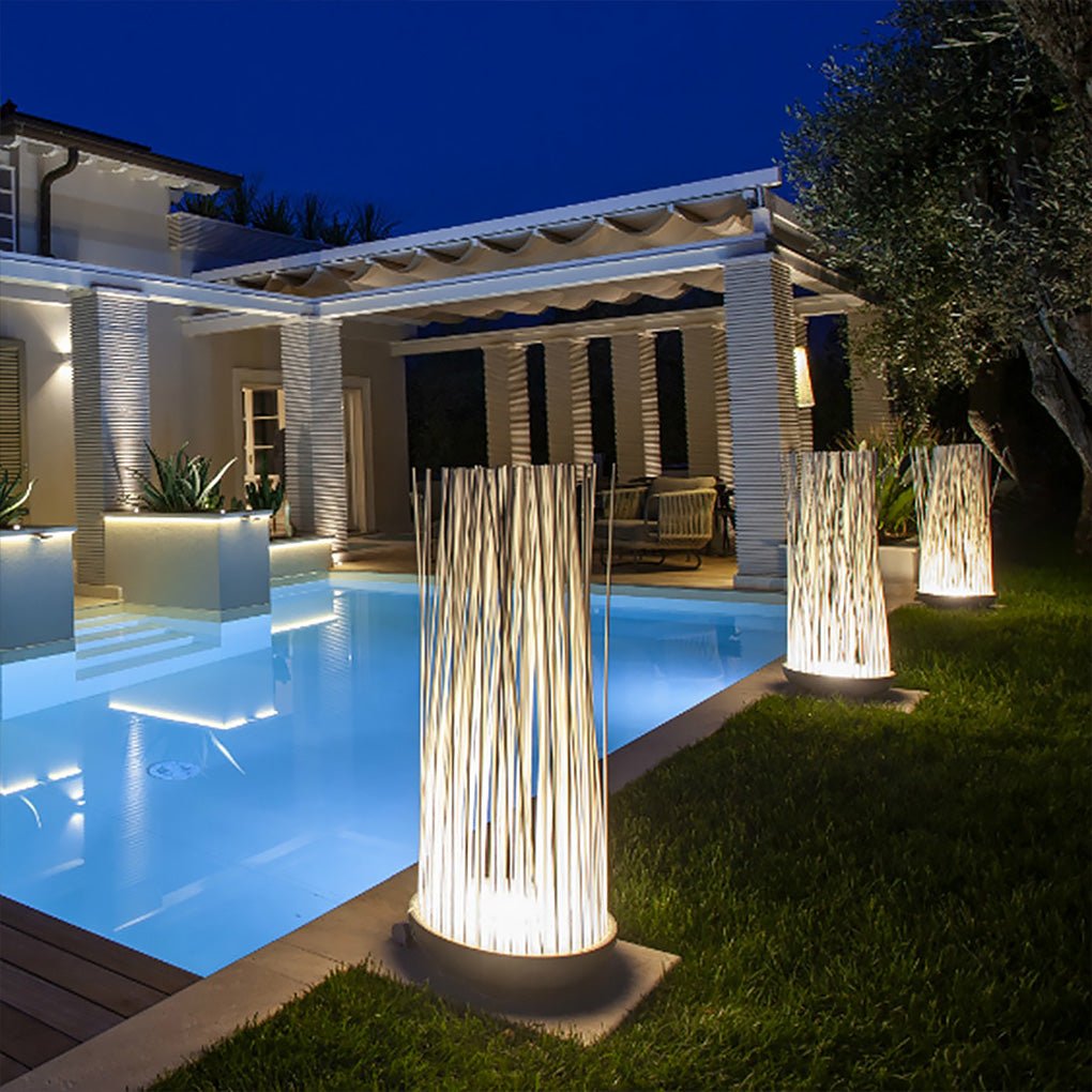 Reeds Outdoor LED Floor Lamp Modern Waterproof Light
