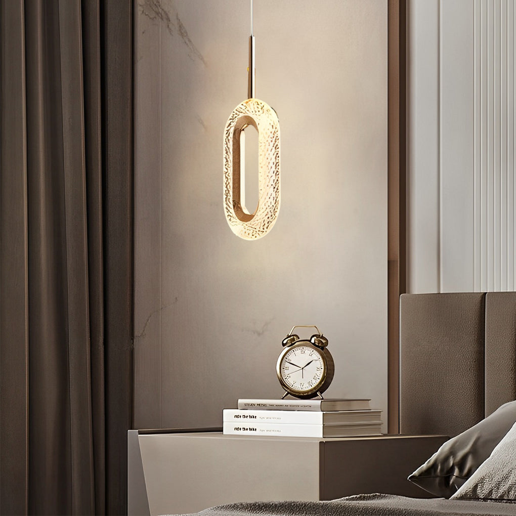 Unique Pendant Light Minimalist LED Modern Metal Ceiling Light