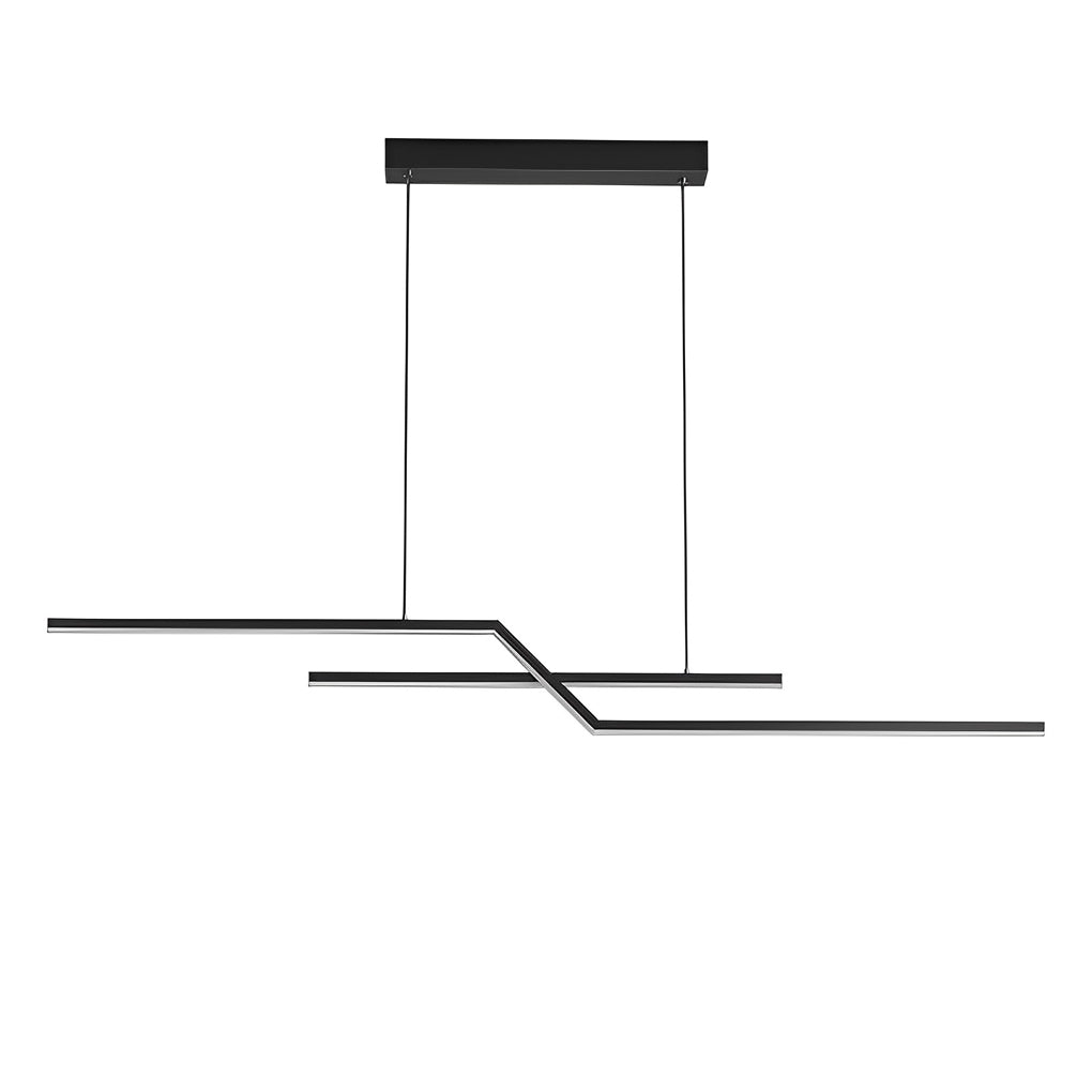 Unique Pendant Lighting Modern Linear Silicone Ceiling Light
