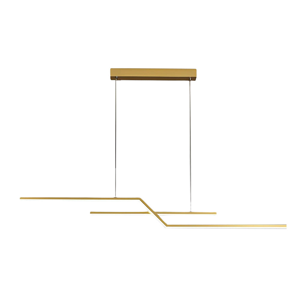 Unique Pendant Lighting Modern Linear Silicone Ceiling Light