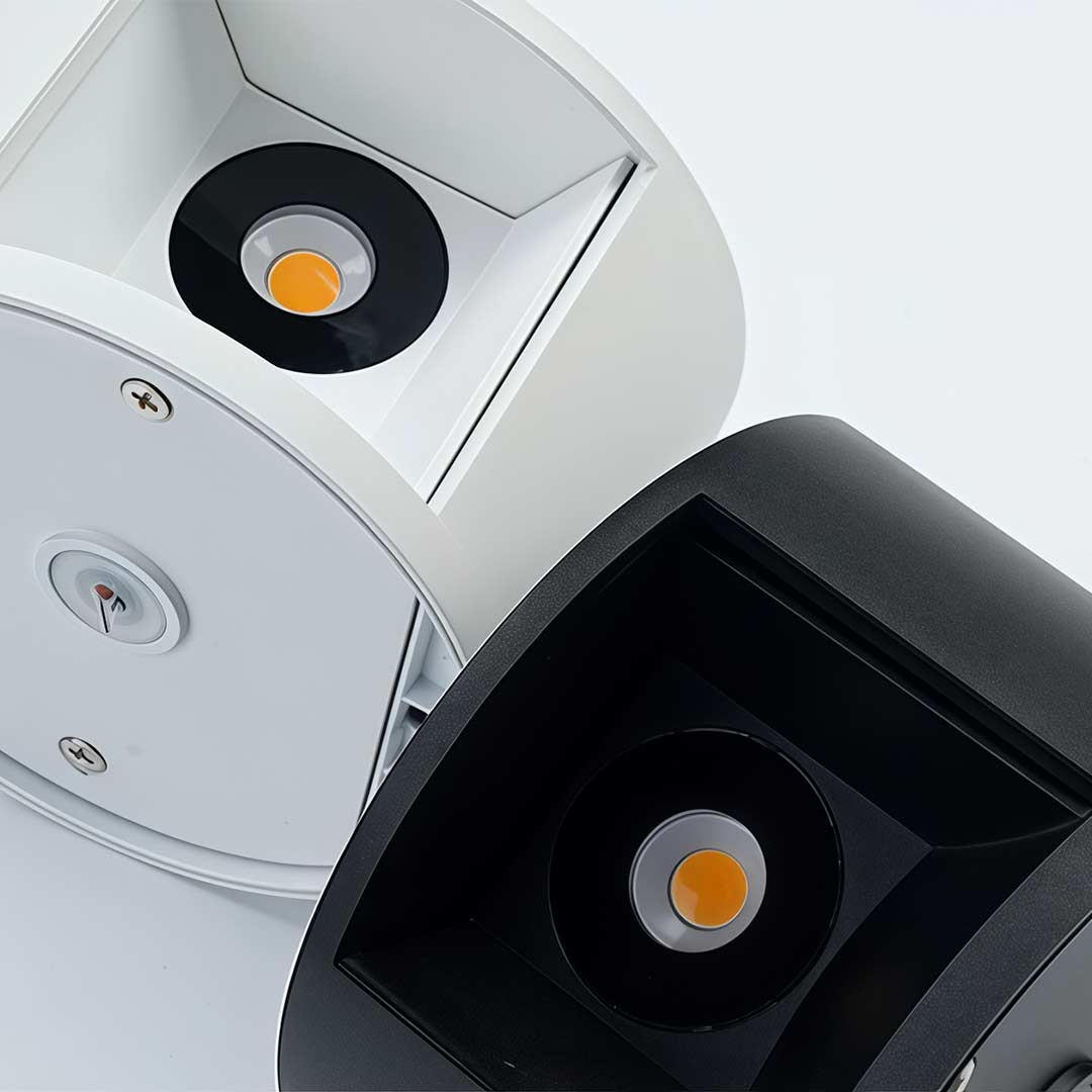 Up and Down Wall Lights Round Waterproof LED Light