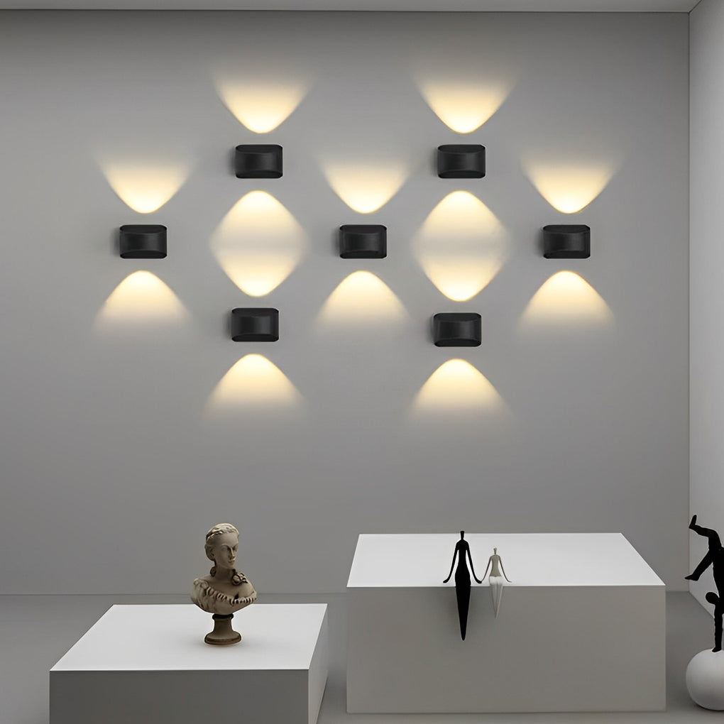Up and down Wall Sconce Lighting Unique LED Waterproof Light