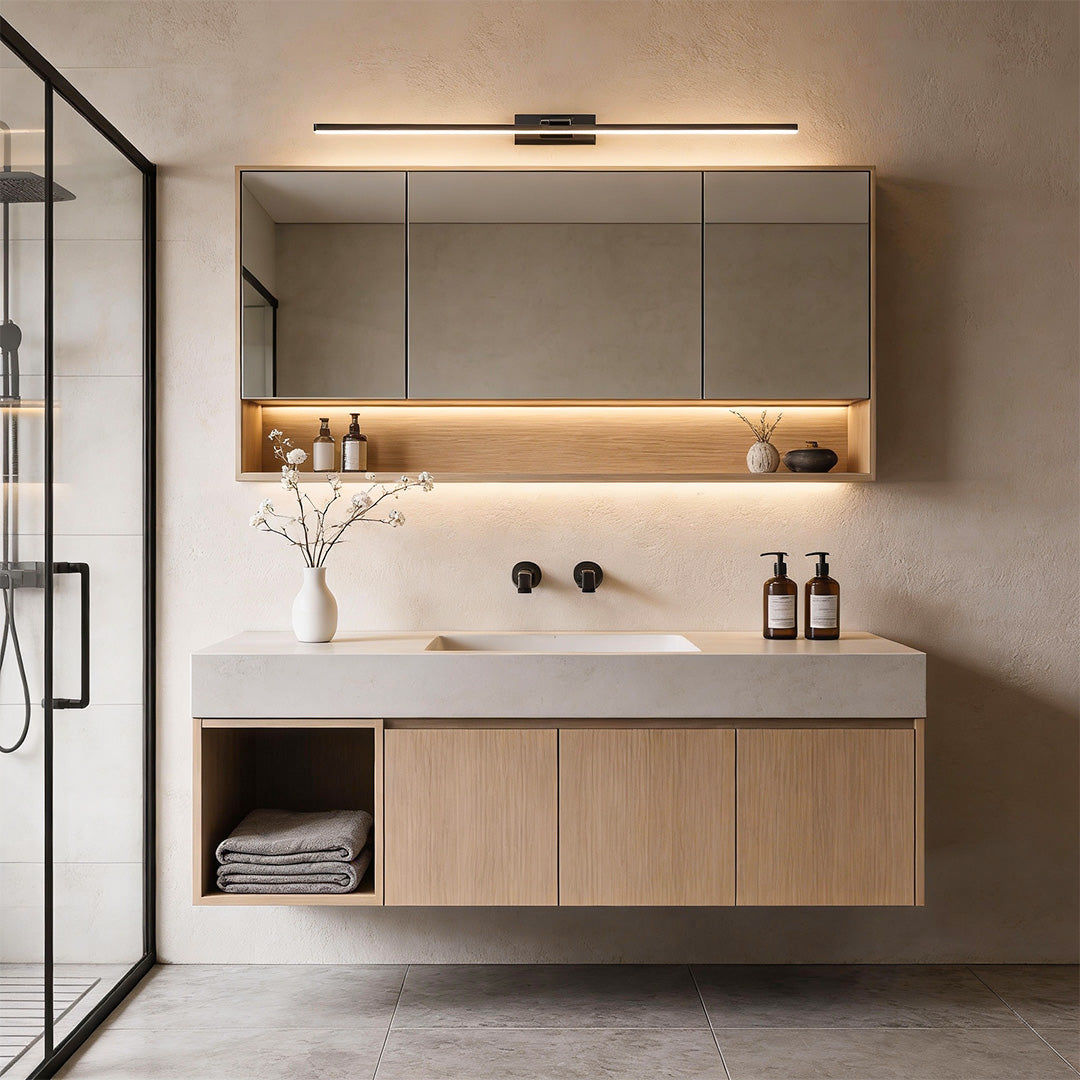 Vanity LED Lights for Mirror Rotatable Linear Acrylic Light