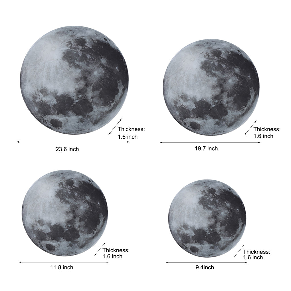 Full Moon Lamp Wall Modern Round LED Artistic Lamp