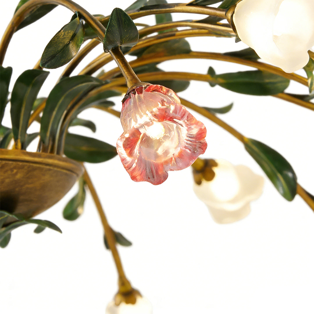 Vintage Floral Chandelier Vintage Rustic Branch Ceiling Light