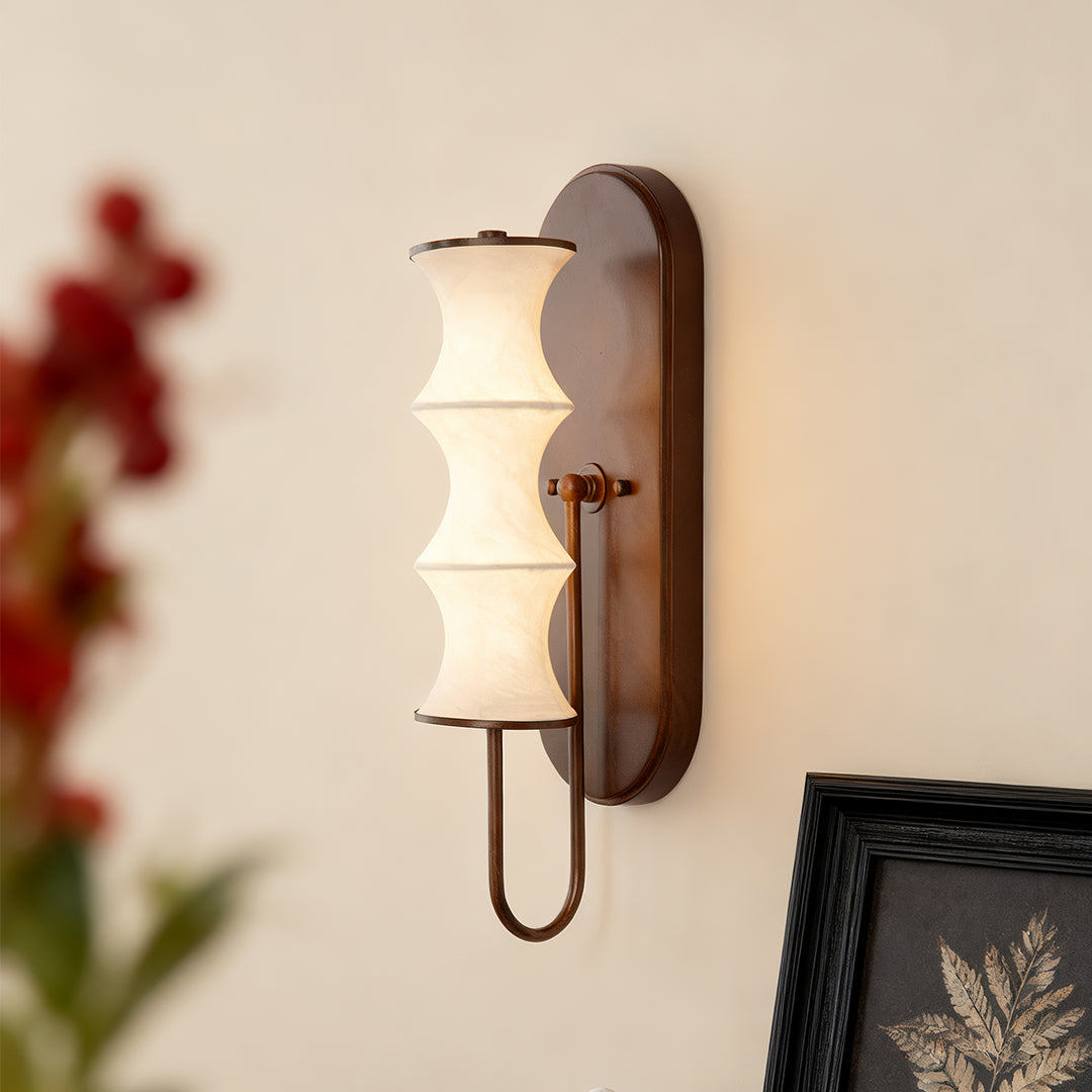 Vintage French Wall Lights Ornate Bamboo Node Wall Sconce