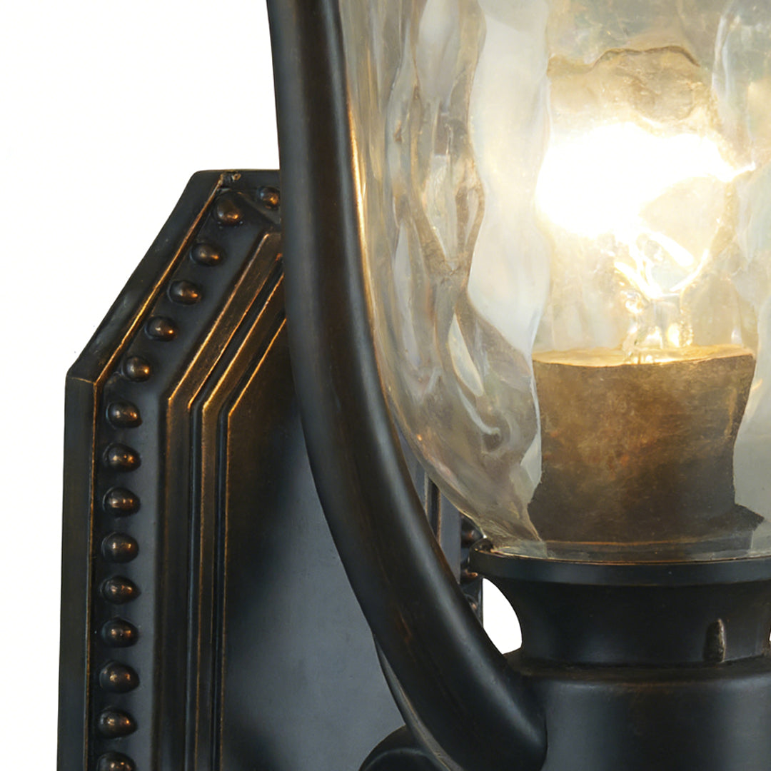 Outdoor Wall Light Waterproof Coffee Rust-Proof Aluminum Lamp