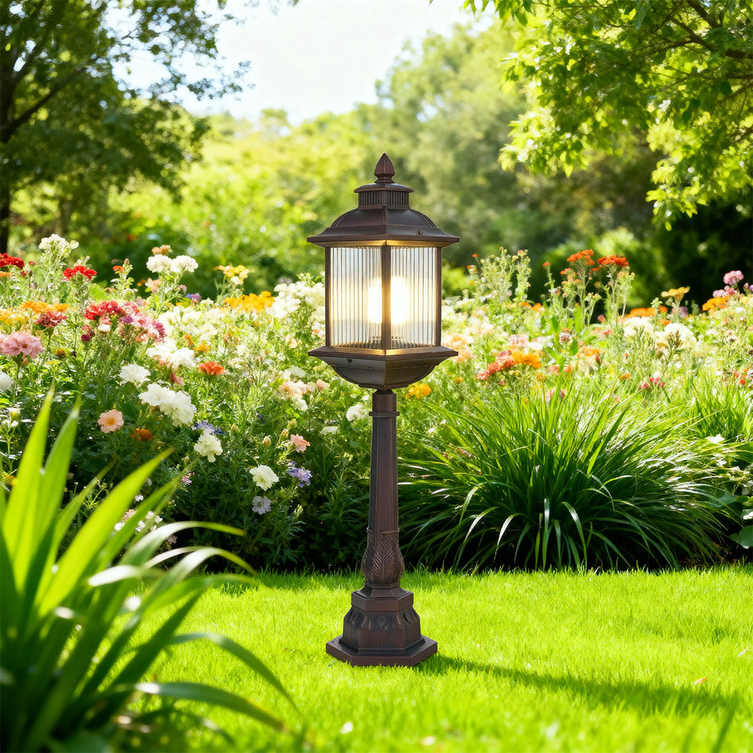 LED Post Light E26 Base Outdoor Garden Post Landscape Light