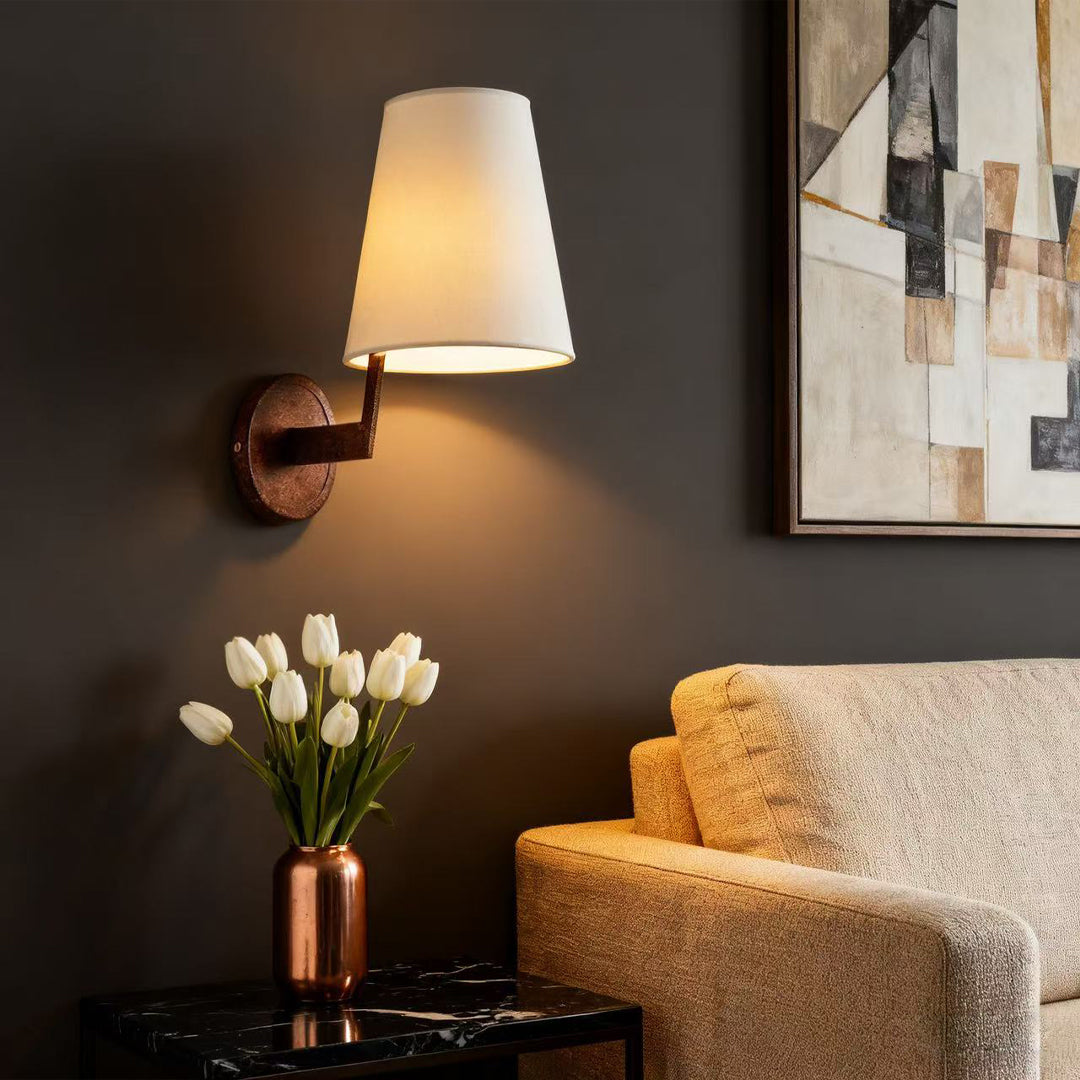 Vintage Wall Lights Modern Literary Metal Iorn Lamp