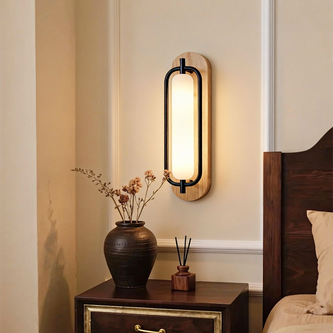Iron Wall Sconce Lighting Nordic Minimalist Acrylic Lamp